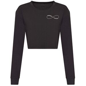 Women's Long Sleeve Cropped T Thumbnail